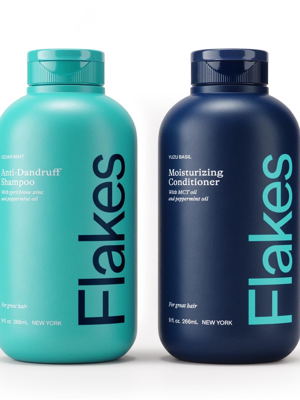 FLAKES Anti-Dandruff Shampoo & Moisturizing Conditioner Set 9oz (266mL) ~ SEALED